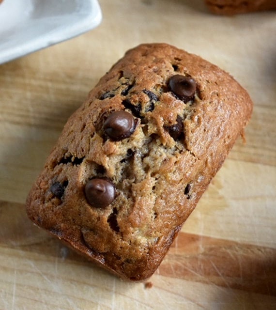 Recipe Healthy Mini Banana Bread Loaves Mini Banana Bread Loaves